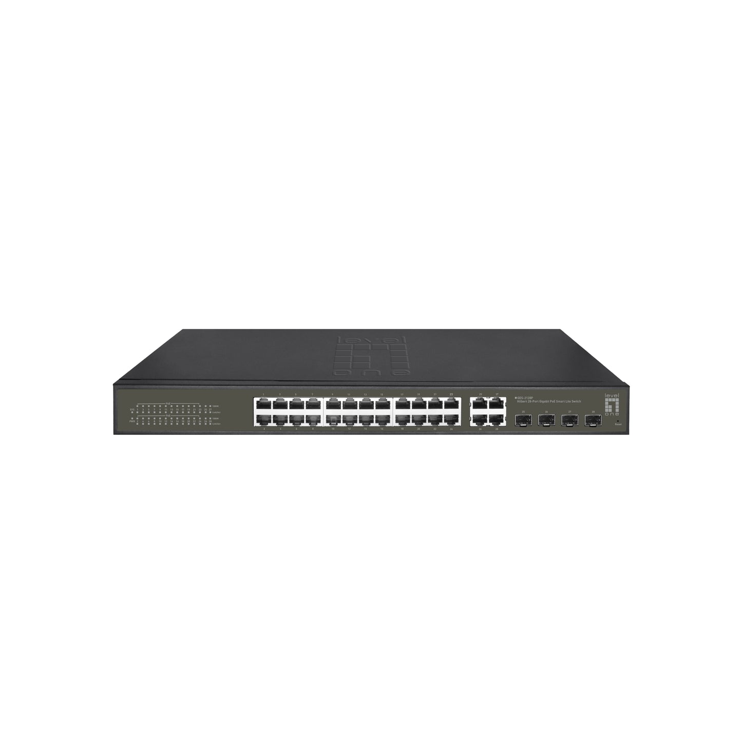 LEVEL ONE - LevelOne GES-2128P netwerk-switch Managed L2 Gigabit Ethernet (10/100/1000) Power over Ethernet (PoE) Zwart