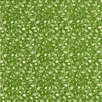 Klika - Carta da regalo Carta da regalo Foglie bianche su verde rigato 70 cm