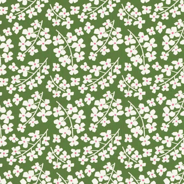 Klika - Cadeaupapier 50cm des. 1024 Groen + Margrieten