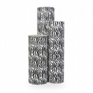 Klika - Papel de regalo 50cm diseño 1025 Zebra / estampado cebra 200mtr