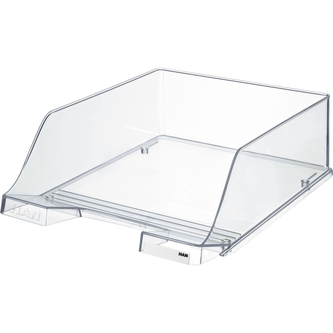 Han - vassoio per lettere XXL Cristallo, trasparente
