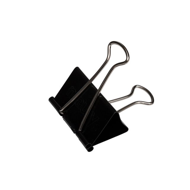 MAUL - Paper clamp foldback 215 black 6 pieces