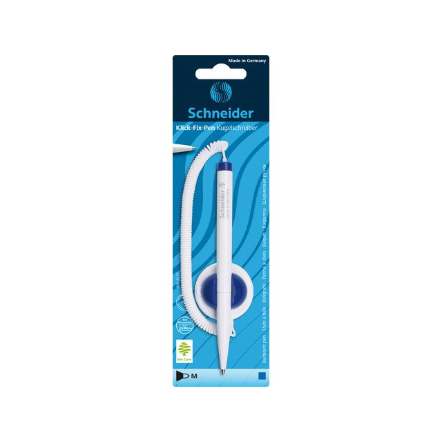 Schneider - Baliebalpen klick-fix m blauw | 10 stuks