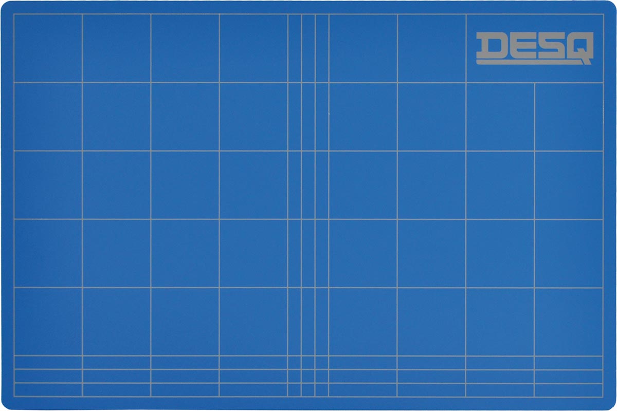 Desq - tapete de corte, 3 capas, azul, pies 30 x 45 cm
