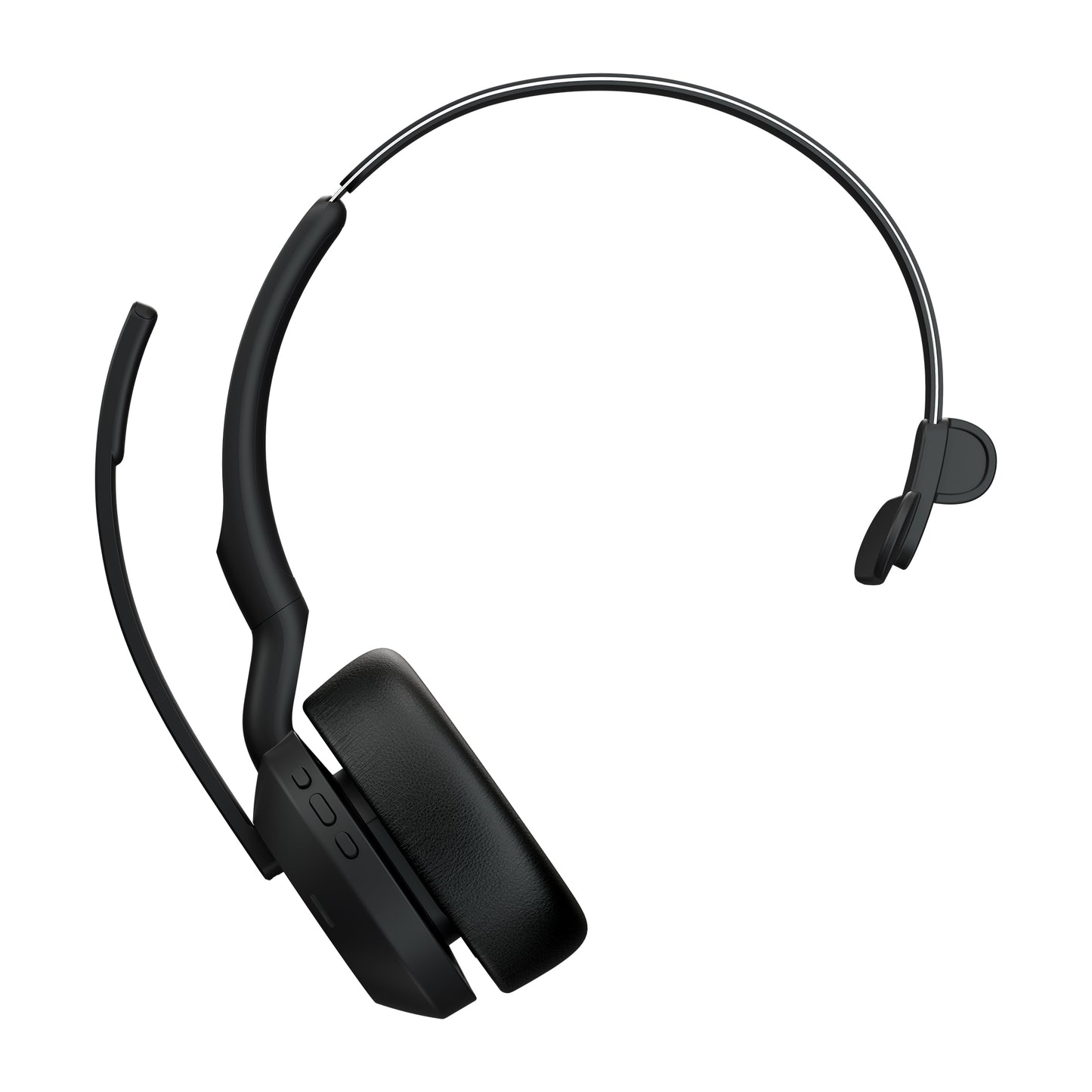 JABRA - Evolve2 55 Headset Draadloos Hoofdband Kantoor/callcenter Bluetooth Zwart