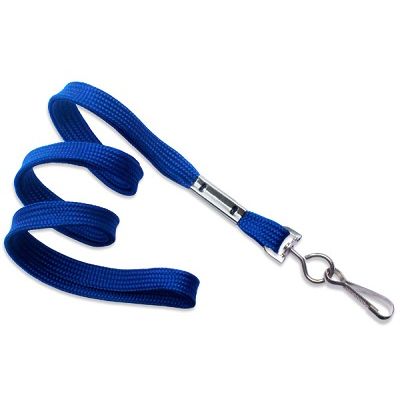 Klika - Keycord met metalen haak, br 10mm blauw
