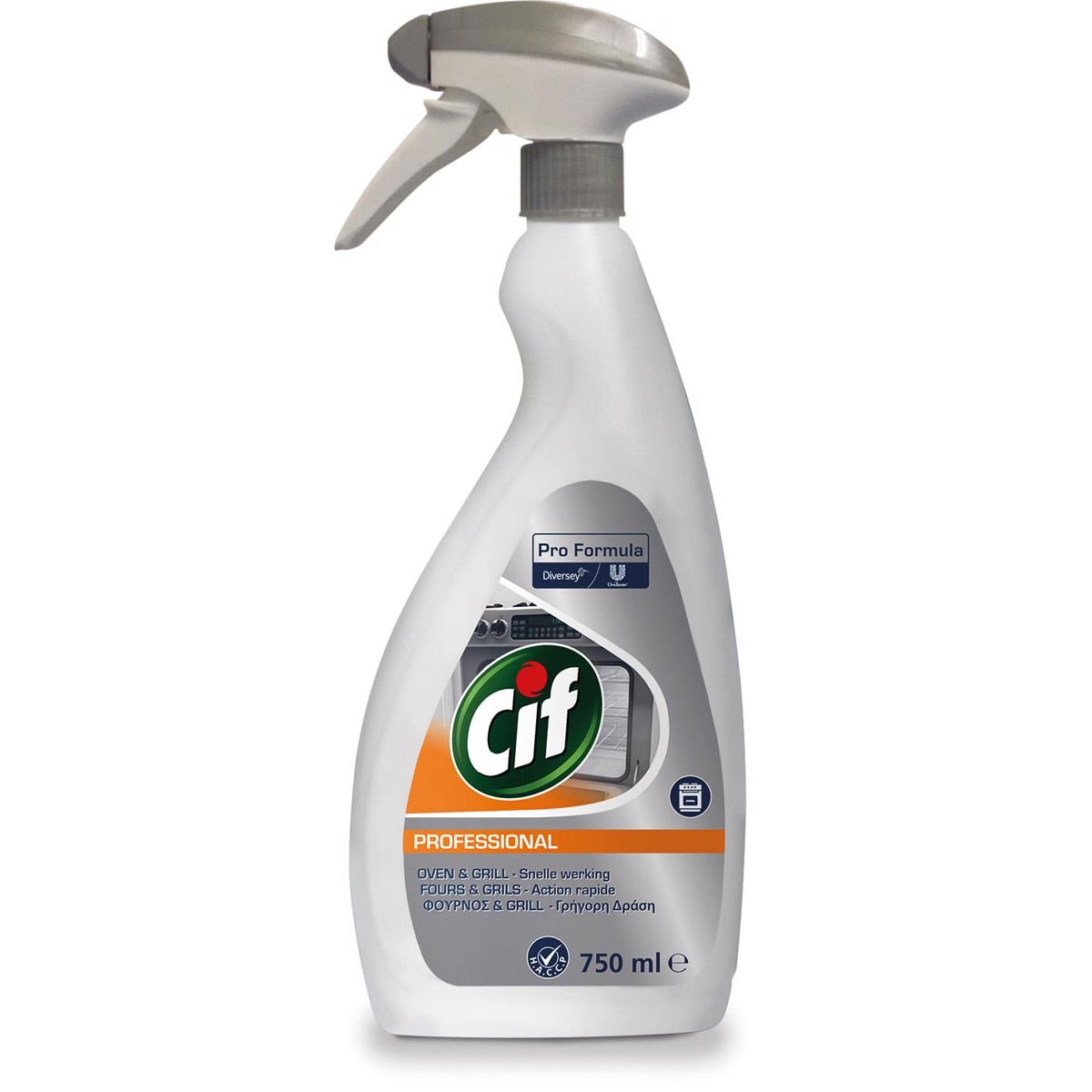 Cif - detergente per forno e grill, 750 ml