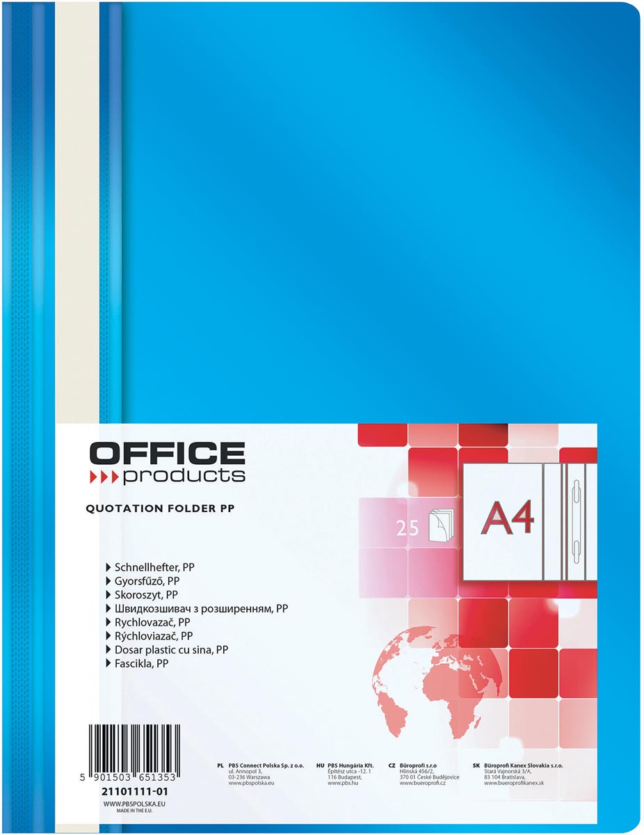 OFFICE products - quick-fix folder, blue