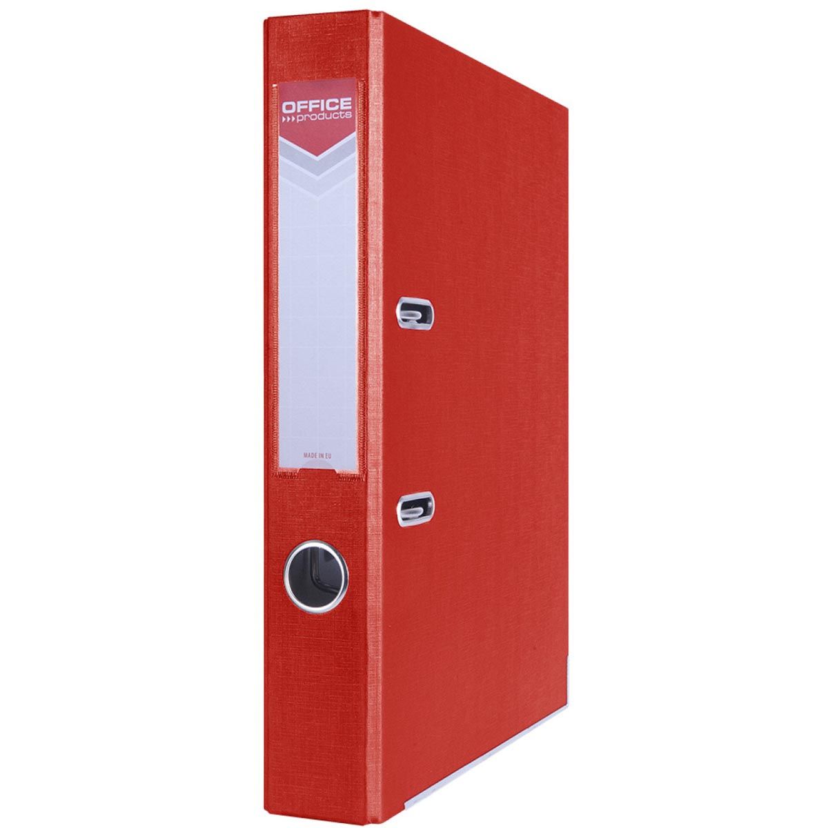 OFFICE products - ordner, voor A4, uit karton, rug van 5,5 cm, rood