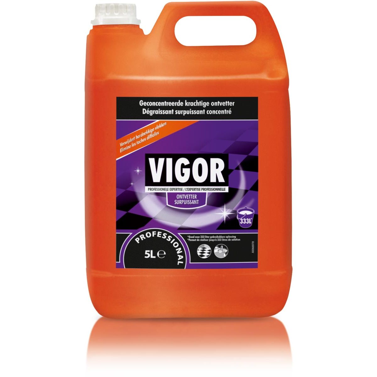 Vigor - dégraissant concentré, bouteille de 5 litres