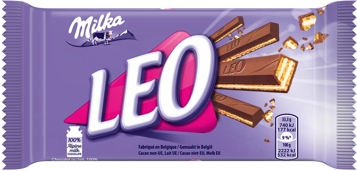 Milka - Leo Milchschokoladentafel, 33 g