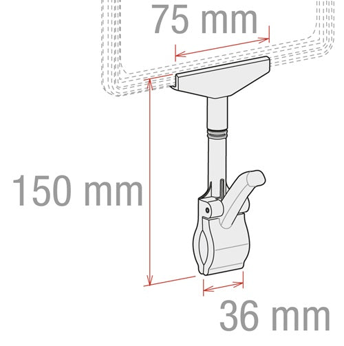 Klika - Schermaschine mit transparentem Stab