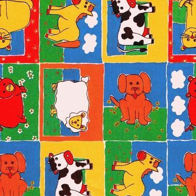 Klika - Papel de regalo Papel de regalo Animales de granja 70 cm