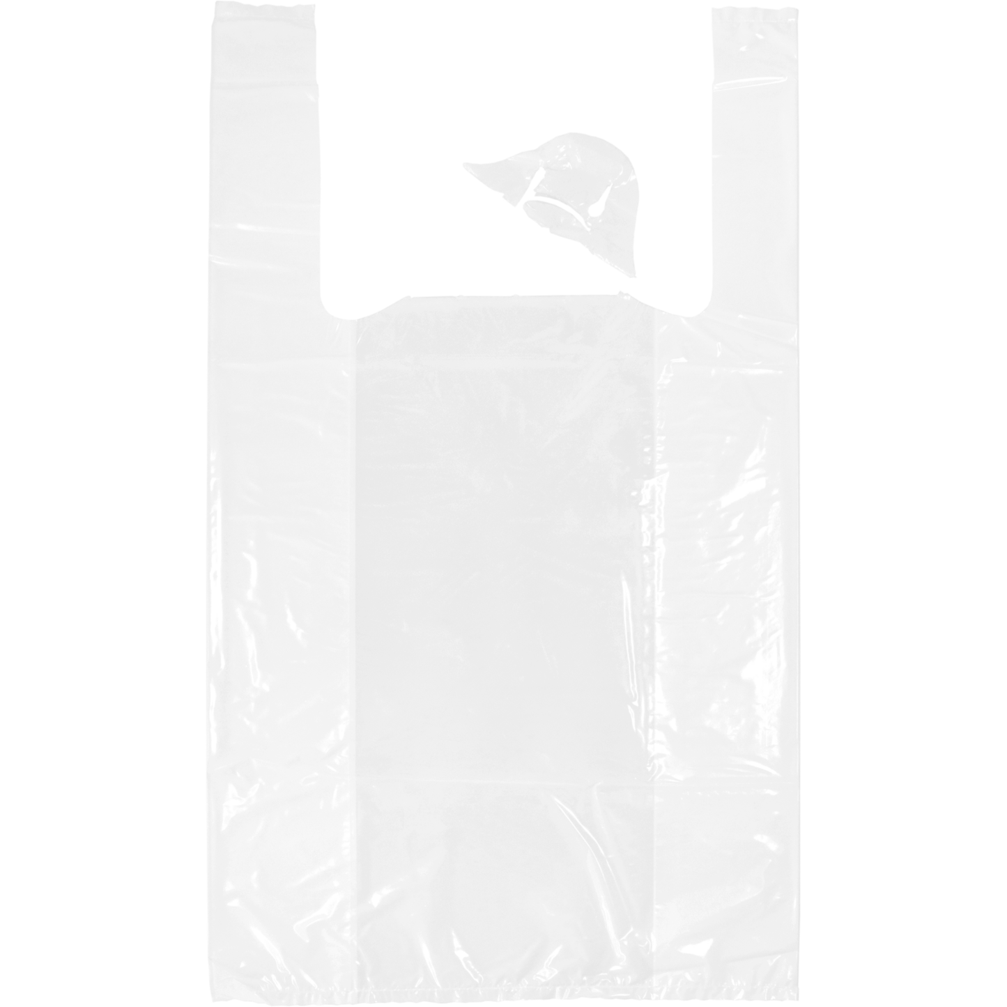 Klika - Borsa | LLDPE | controllato | 27x6x48 cm | borsa per camicia | bianco | 1000 pezzi