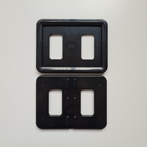 Klika - Cornice per cartellino dei prezzi A7 105x74mm nera 90 pezzi