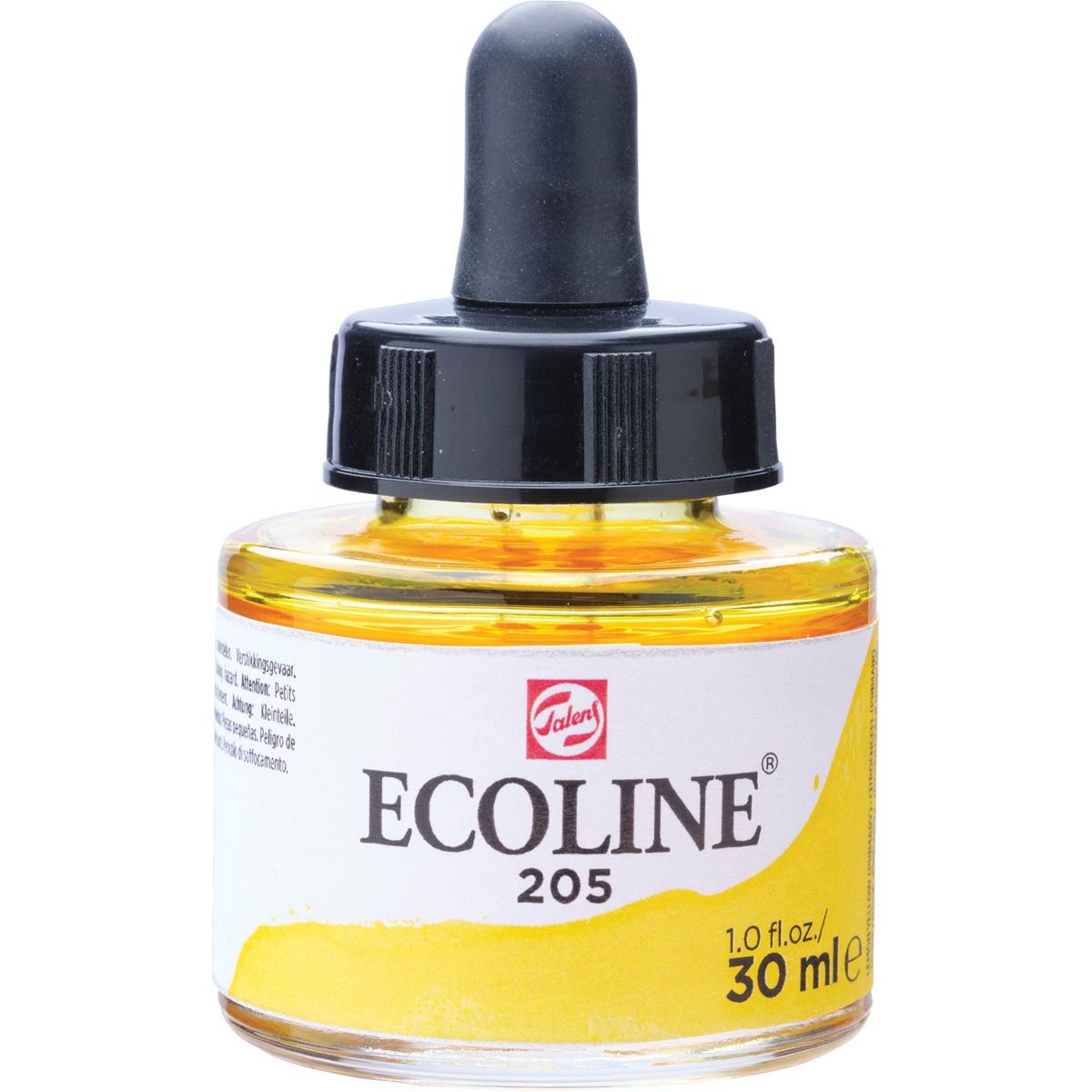 Talens - Flacone acquerello Ecoline da 30 ml, giallo limone