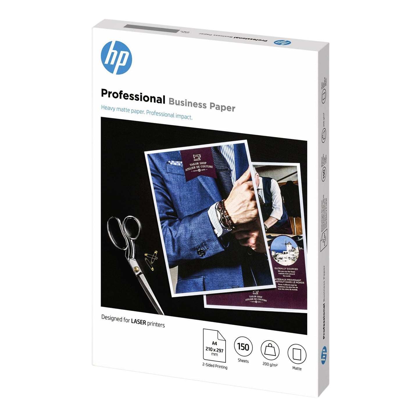 HP - Papier photo 7mv80a a4 laser 200gr mat