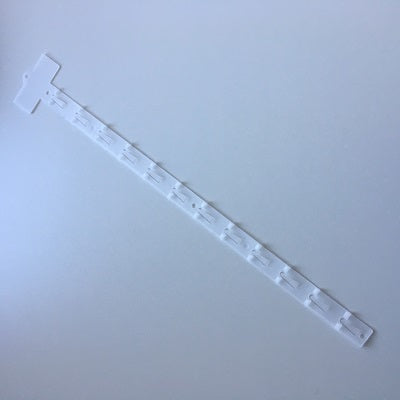 Klika - Striscia per appendere 12 clips lunghezza 58 cm 89x35mm 130 pezzi
