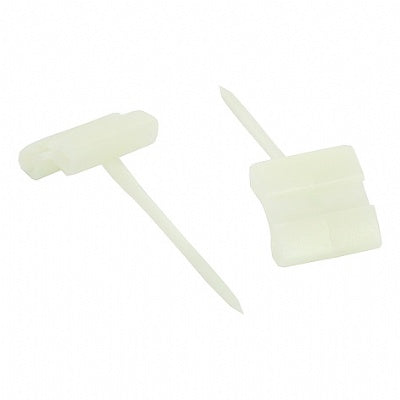 Klika - Price pen plastic off-white 5cm 10 pcs
