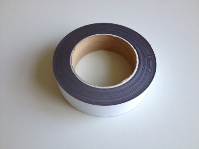 Klika - Magneetband wit rol 10 meter breed 30mm