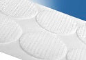 Klika - Klitte-rondjes 19mm wit haak rol 1100 st