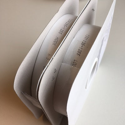 Klika - Cinta velcro autoadhesiva 20mm blanca 2x5m gancho-loop