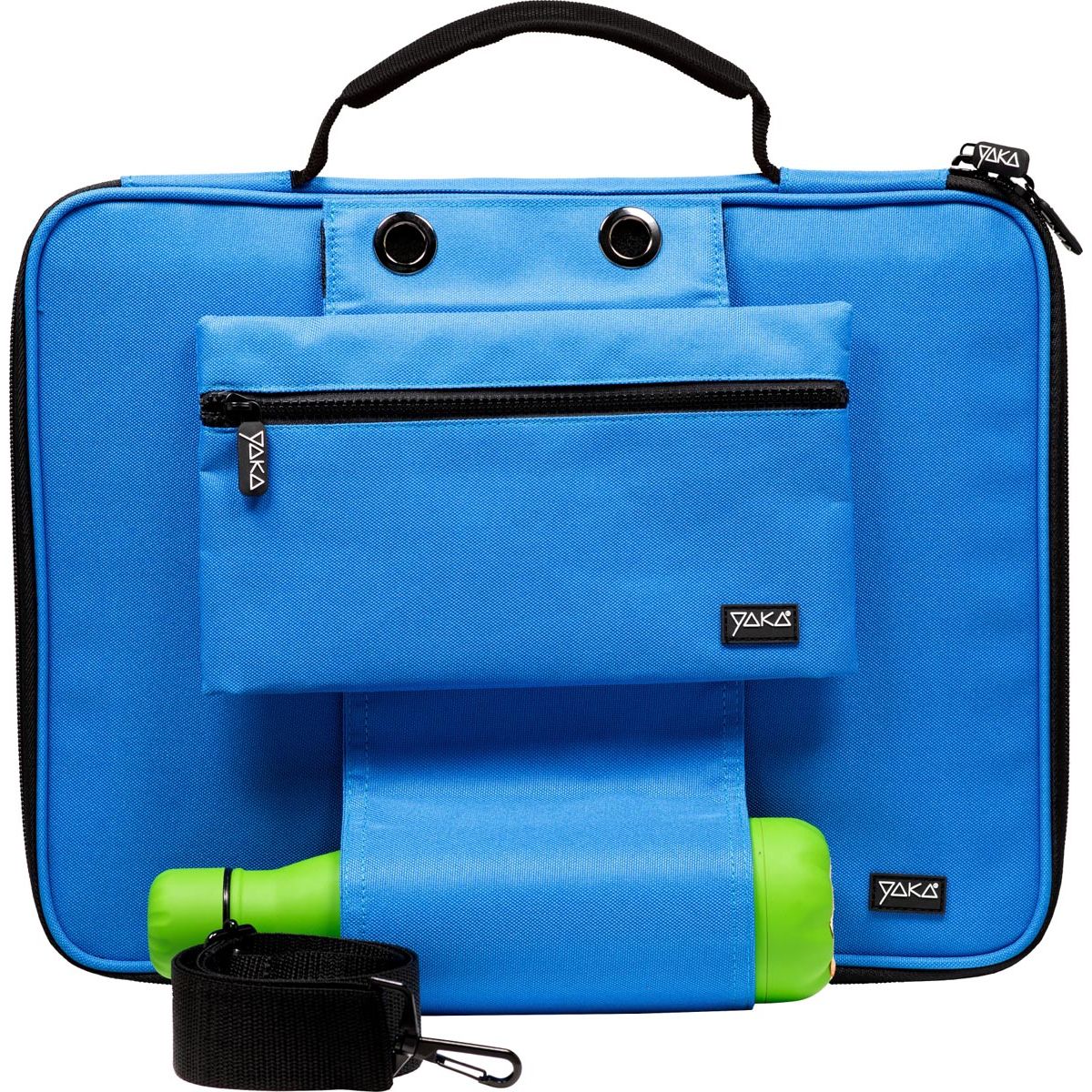 YAKA - borsa per laptop da 15,6 pollici, blu