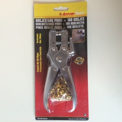 Klika - Eyelet pliers Profi + 100 eyes