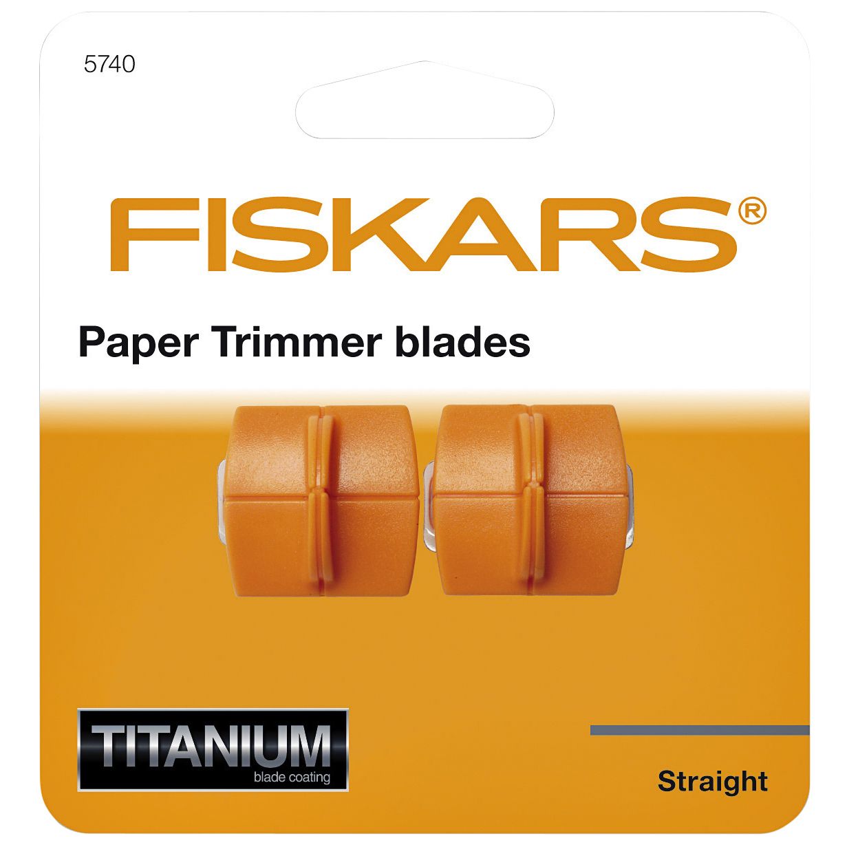 Fiskars - Cuchilla de repuesto cortadora rotativa portátil A4