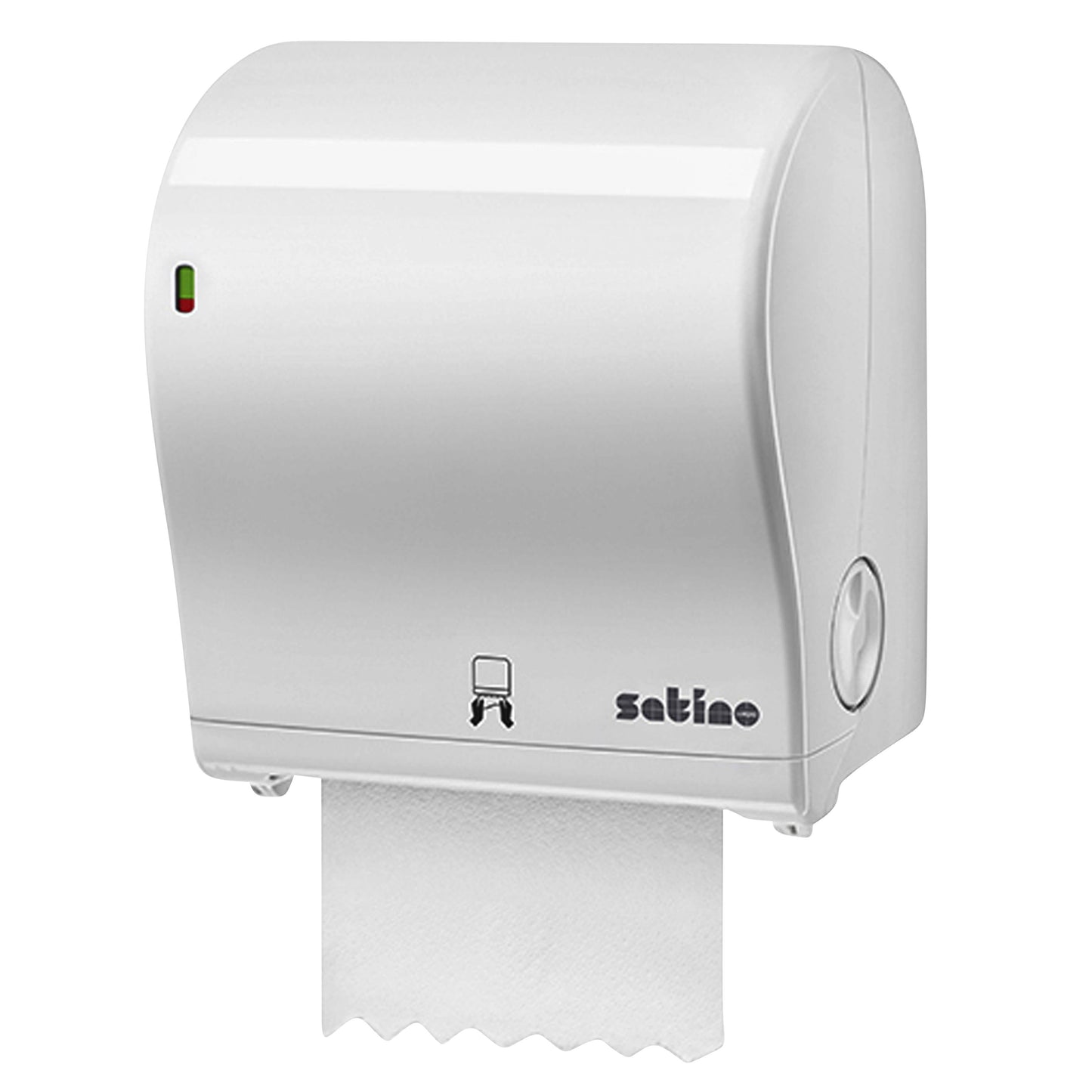 Satino - Handdoekroldispenser pt1 manueel medium wit