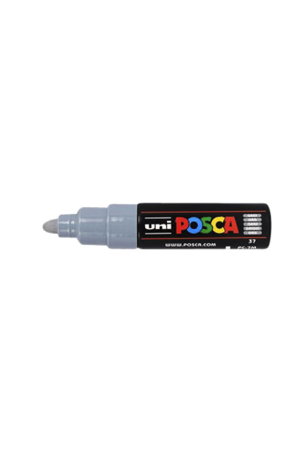 Posca - Paintmarker uni pc7m b grijs | 6 stuks