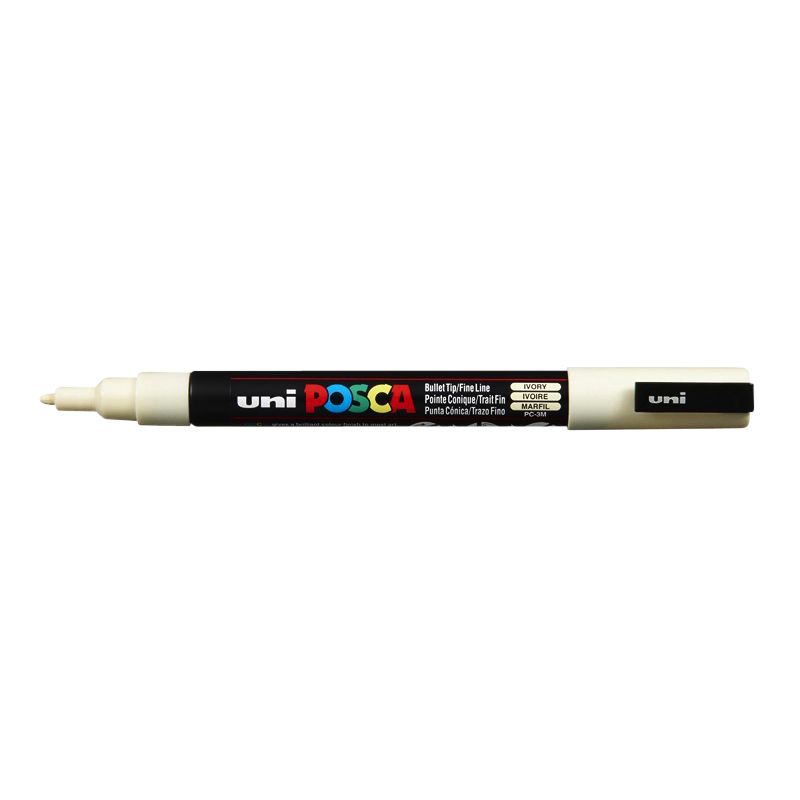 Posca - Paintmarker Uni PCfine marfil | 6 piezas