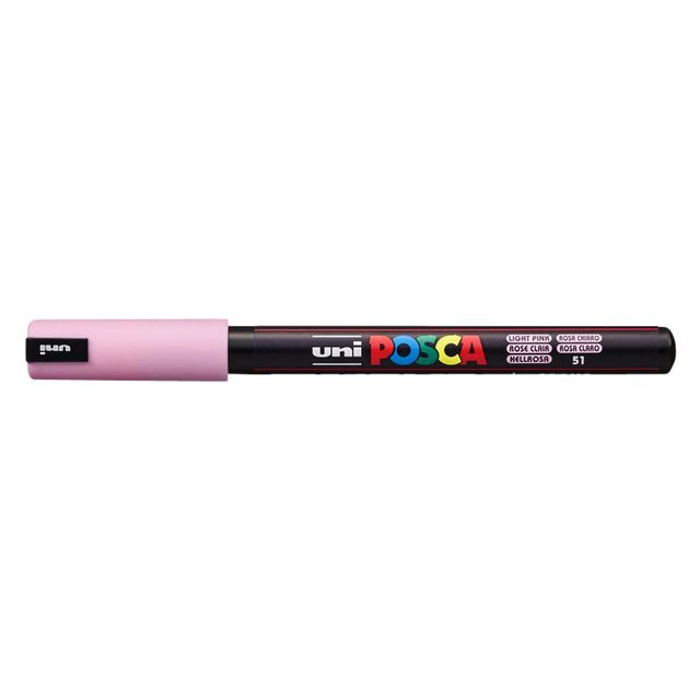 Posca - Marqueur Uni PC1MR extra fin rose clair