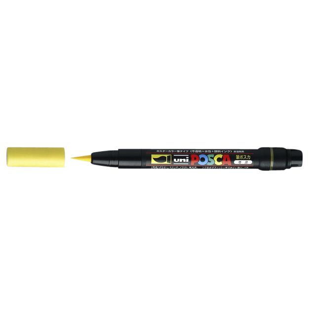 Posca - Paintmarker uni pcf350 brush 1-10mm gl | 5 stuks