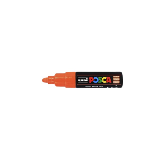 Posca - Paintmarker Uni PC7M breed donkeroranje | 6 stuks