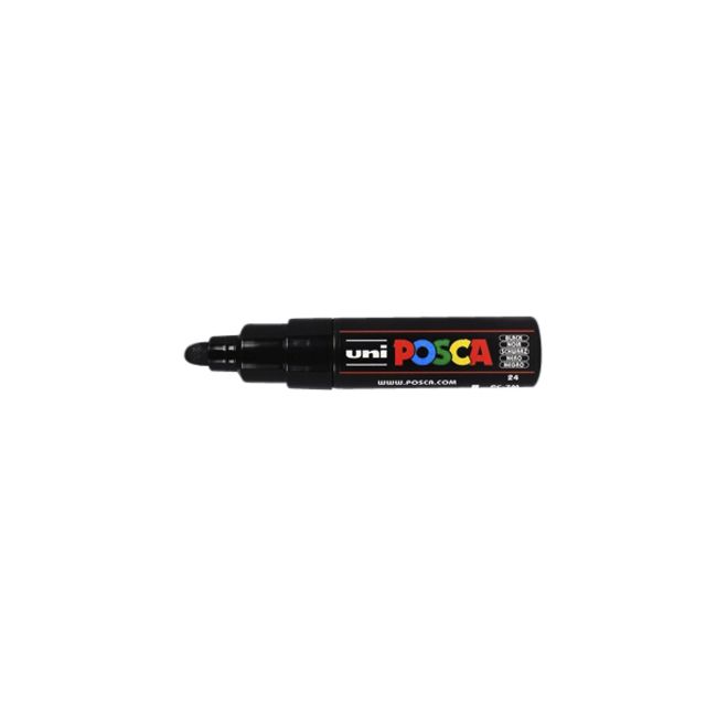Posca - Paintmarker Uni PC7M ancho negro | 6 piezas