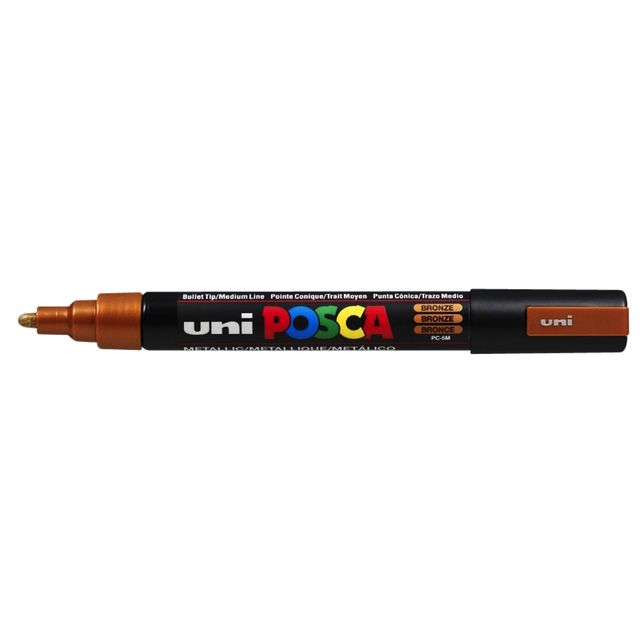 Posca - Paintmarker Uni PC5M medium brons | 6 stuks