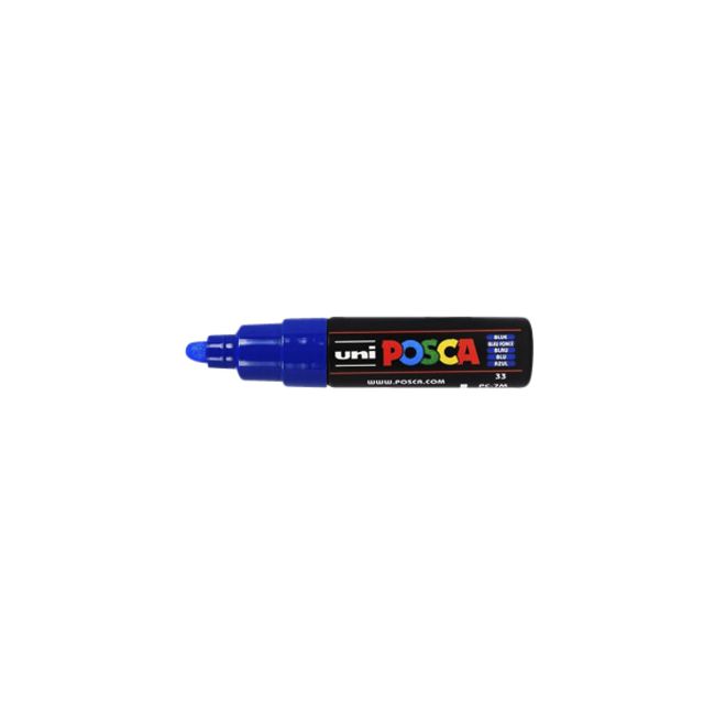 Posca - Paintmarker Uni PC7M ancho azul oscuro | 6 piezas
