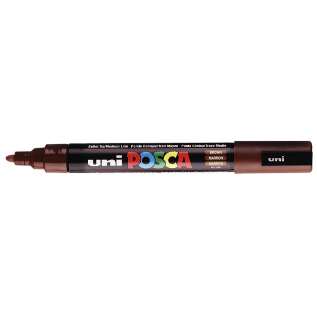 Posca - Paintmarker uni pc5m m bruin | 6 stuks