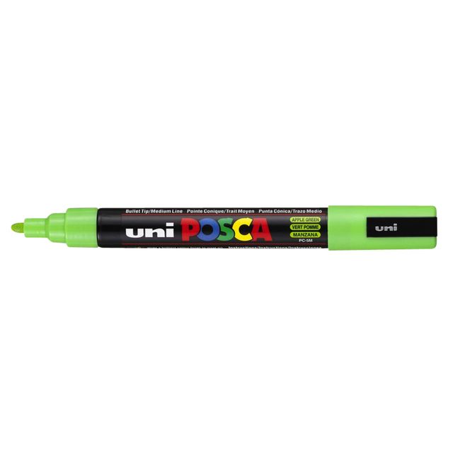 Posca - Paintmarker Uni PC5M medium apple green | 6 pieces