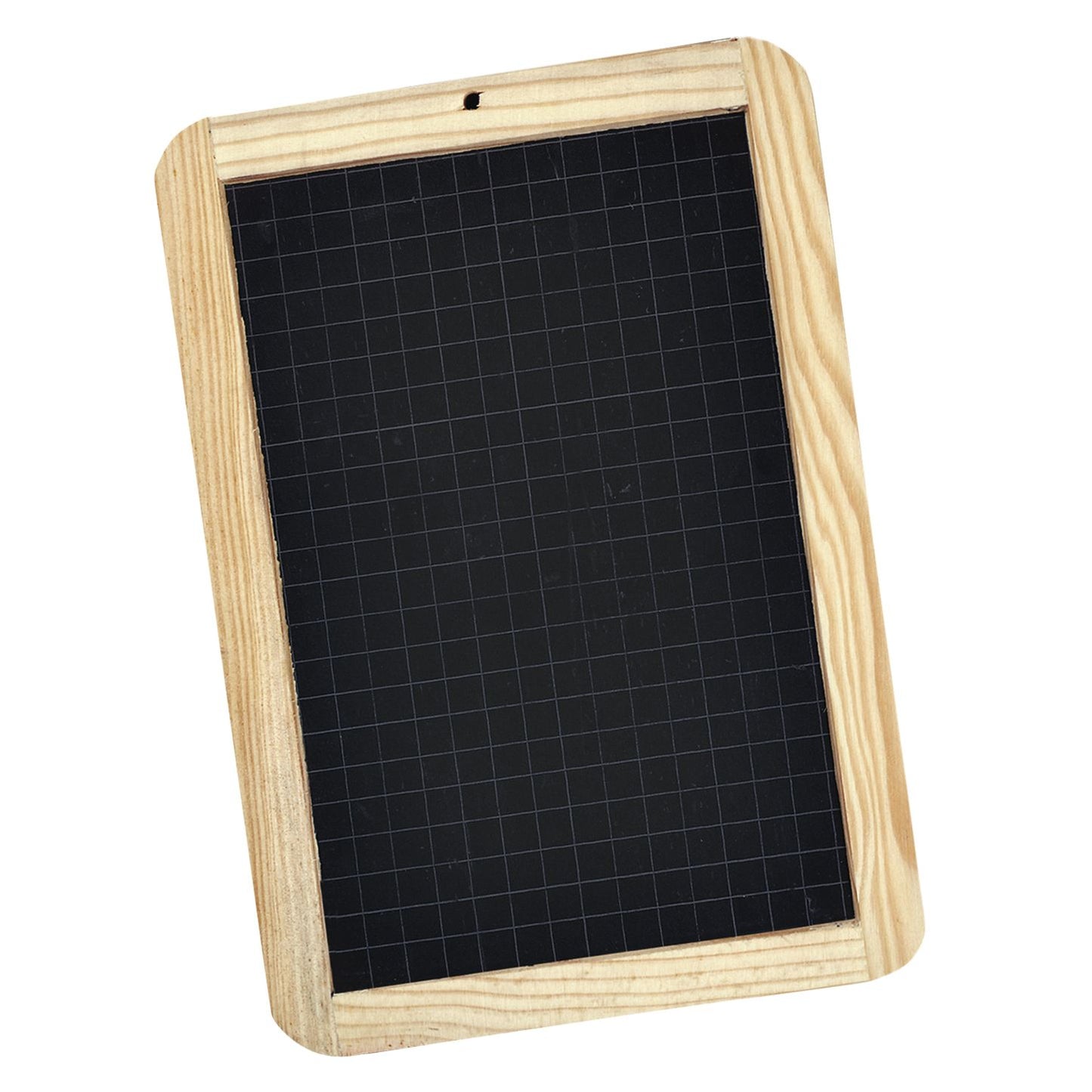 Giotto - Kreidetafel-Holzrahmen 180x260mm kariert schwarz