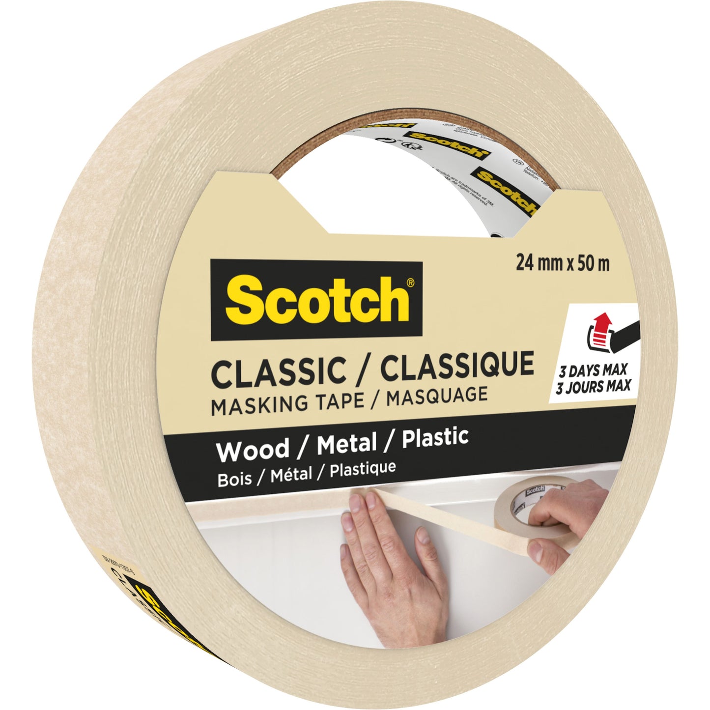 Scotch - Afplake classic 24mmx50m beige