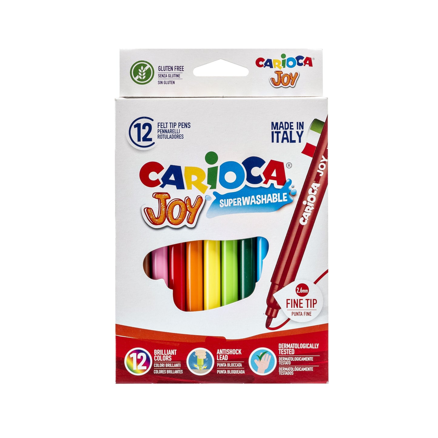Carioca - Feutre Joy assorti lot de 12 pièces