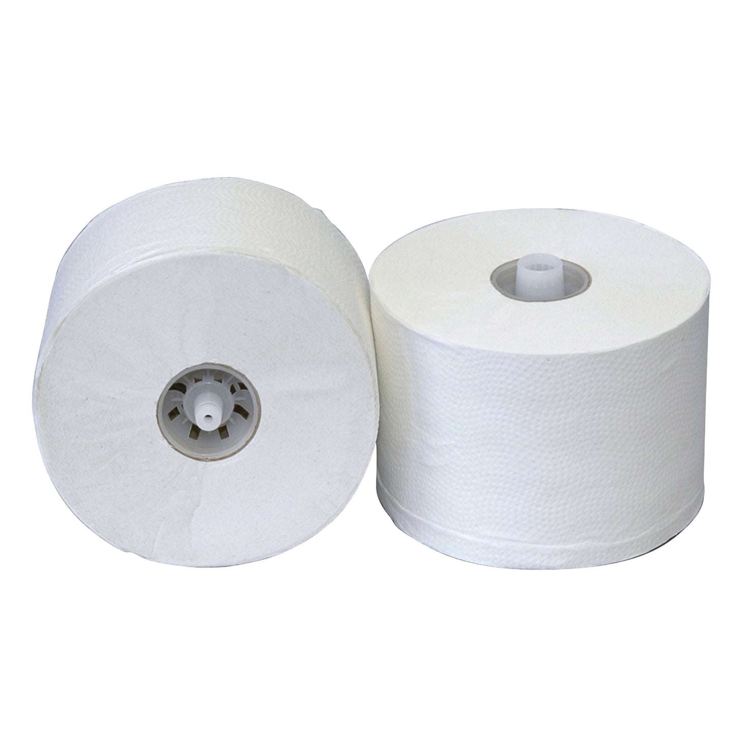 Cleaninq - Rotolo di tappi di carta igienica 2l riciclato 100m bianco