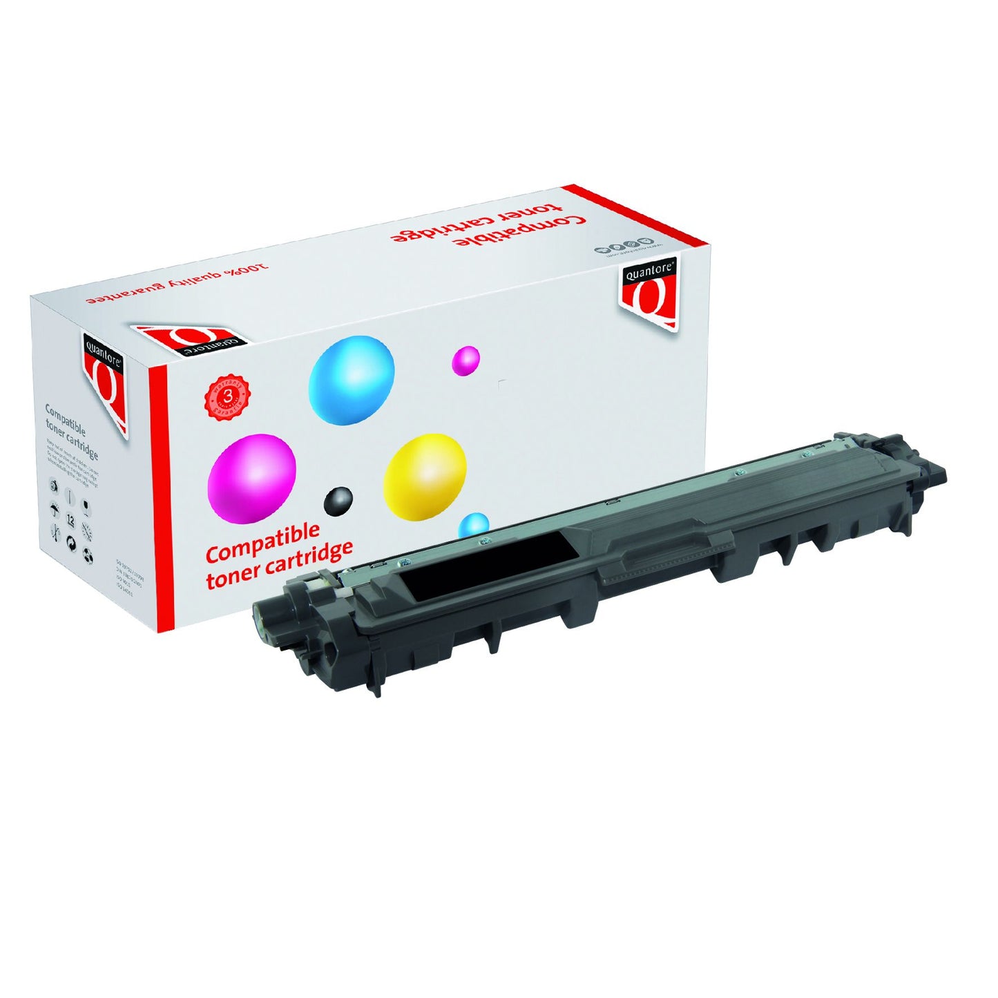 Quantore – Toner-Alternative für TN-247BK Schwarz