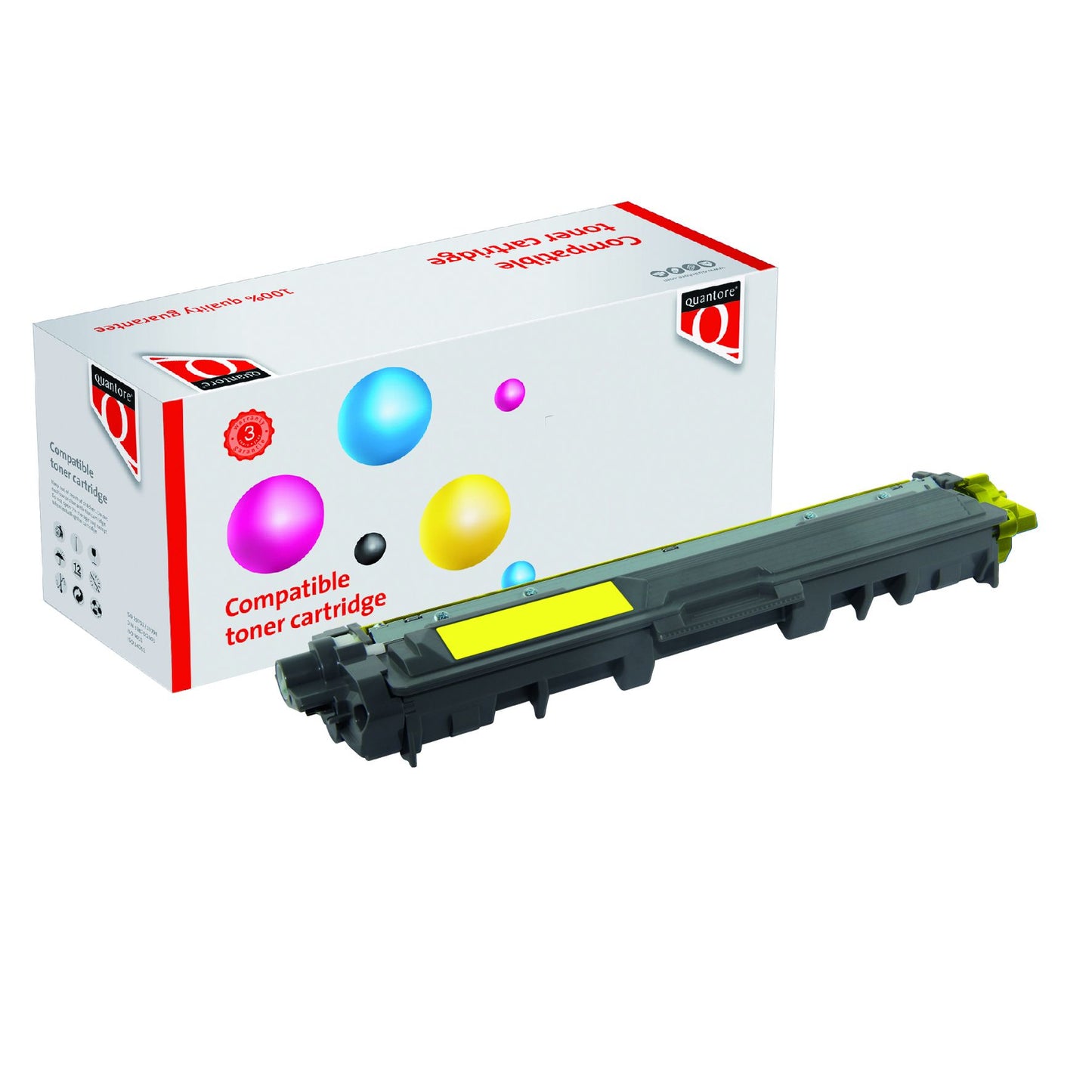 Quantore - Toner alternativo per TN-247Y giallo