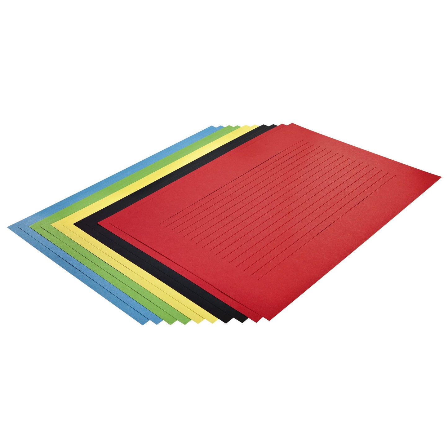Papel Folia - Papel trenzado Folia 130gr 35x50cm 10 hojas colores surtidos