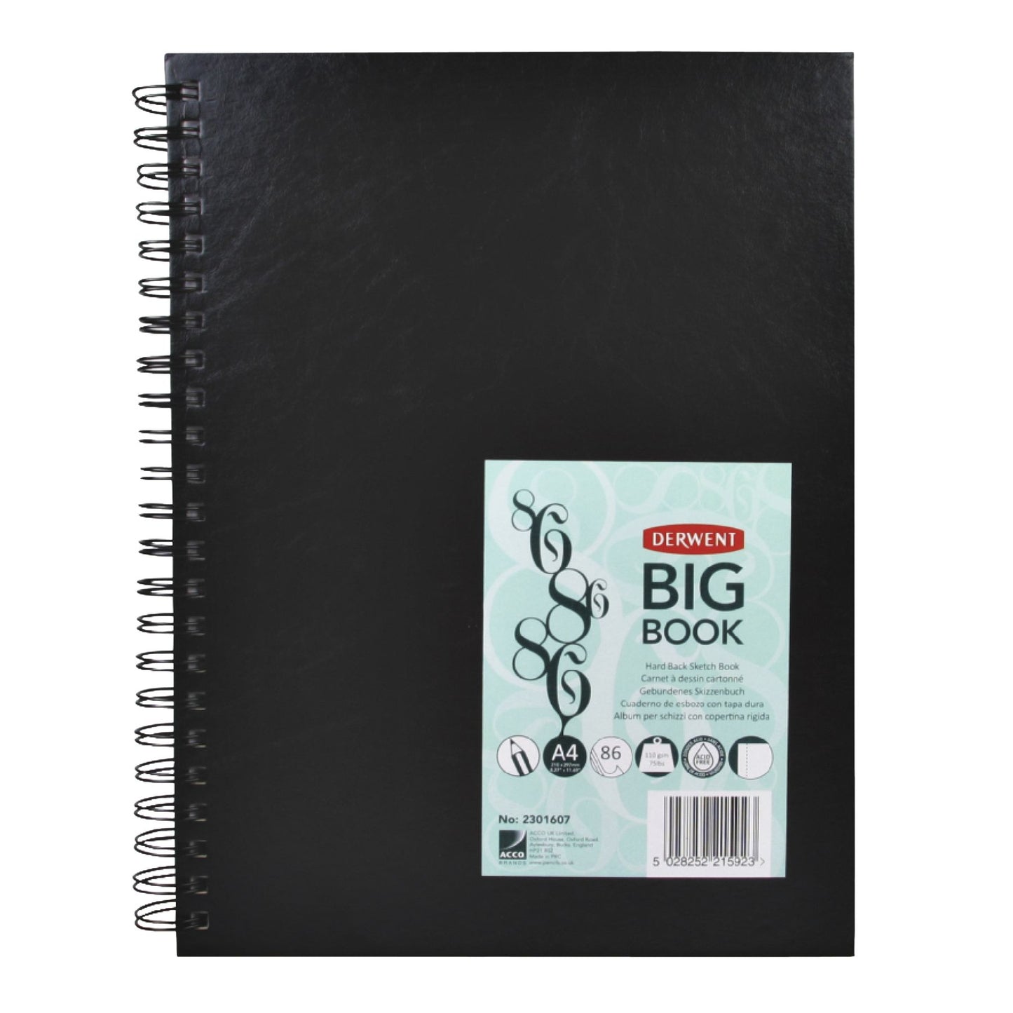Derwent – Skizzenbuch Big Book A4 Hardcover
