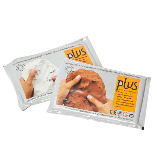 Plus Klei - Klei Plus 1kg wit