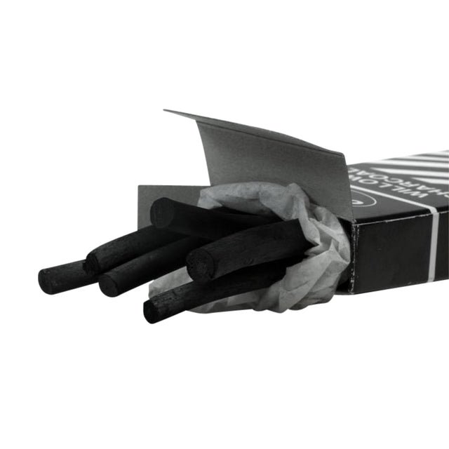 Coates - Houtskool 5-6mm doos à 6 stuks